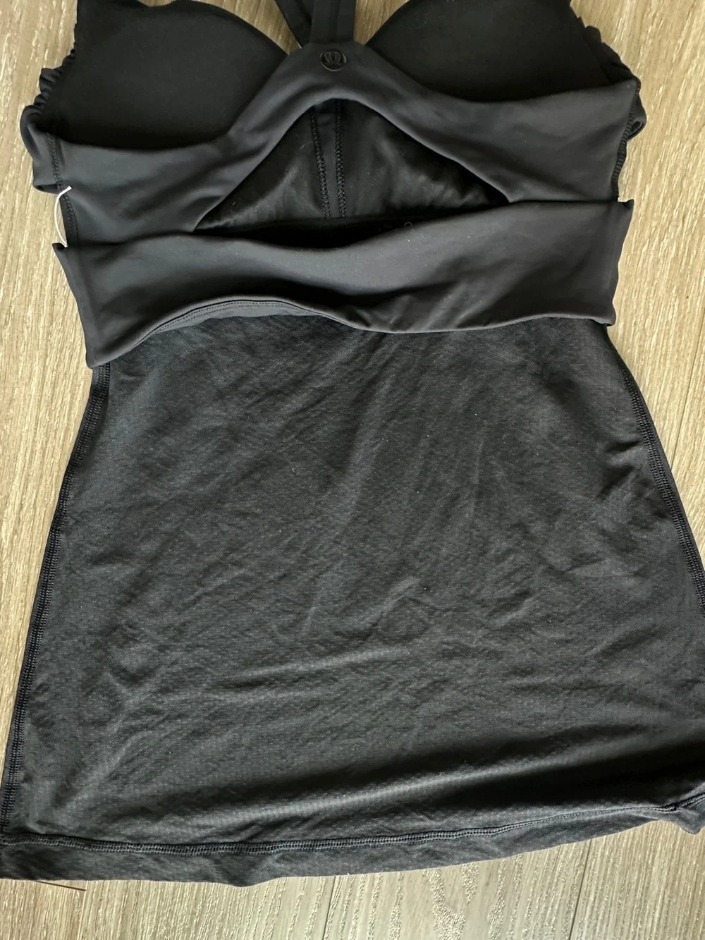 lululemon athletica Black Strappy Sports Top
